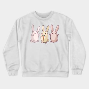 Cute bunnies Crewneck Sweatshirt